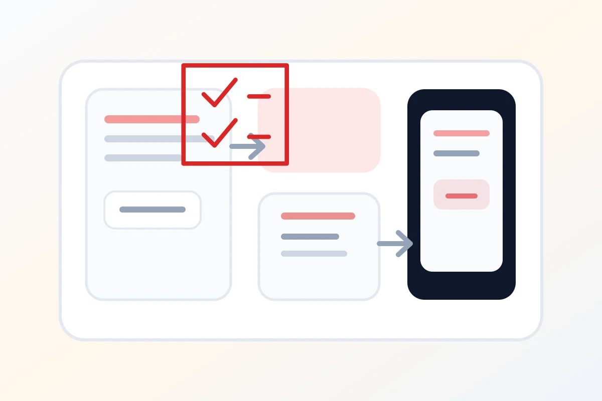 Host workflow illustration for managing checkout instructions with guest messages and a guide link