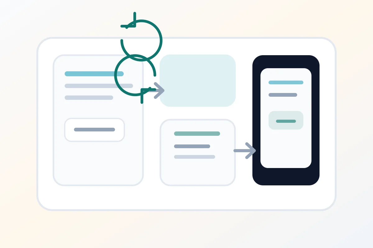 Host workflow illustration for managing Booking.com guest messages with guest messages and a guide link